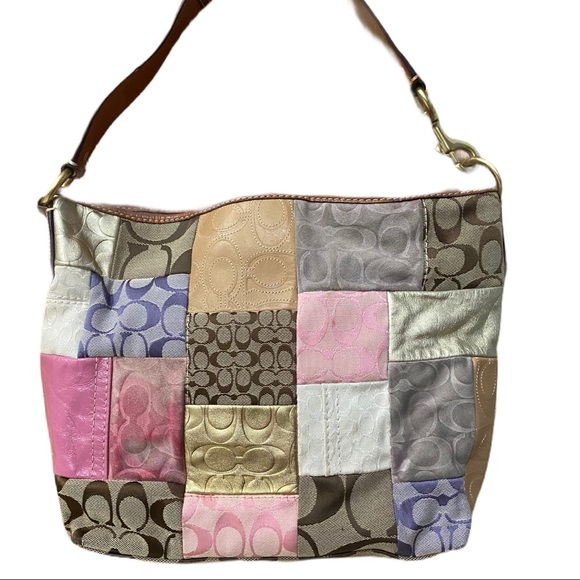 Coach patchwork purse - Picture 2 of 7
